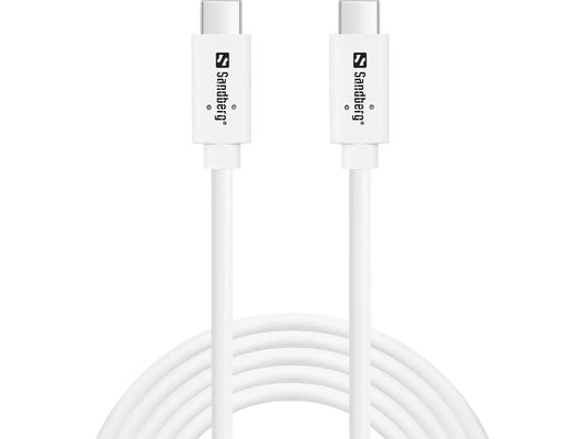 Sandberg USB-C>C USB 3.2 Gen2 100W, 2M