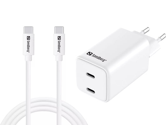 Sandberg AC Charger USB-C PD65W EU 1.5M