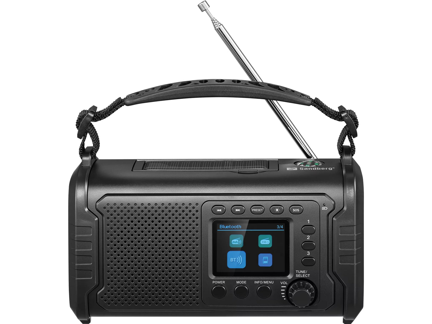 Sandberg Survivor DAB Radio All-in-1 20000