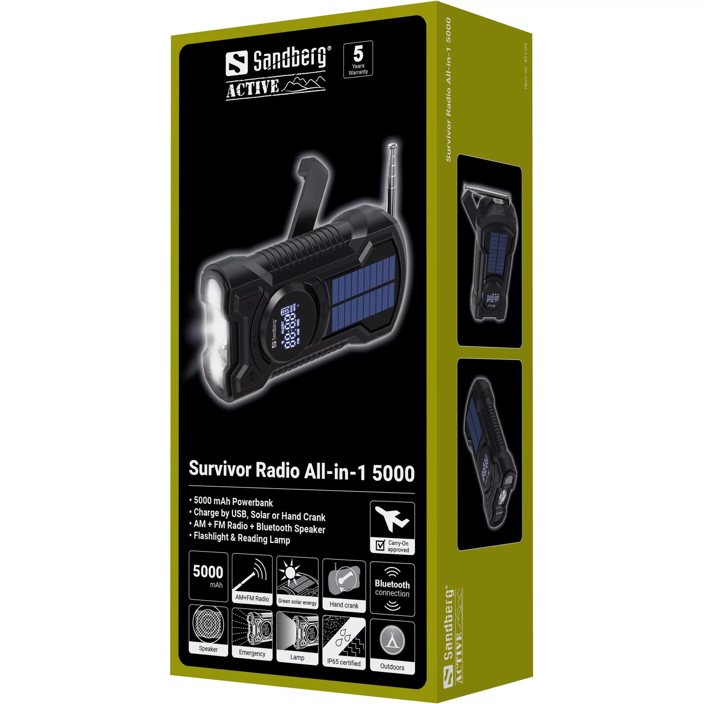 Sandberg Survivor Radio All-in-1 5000