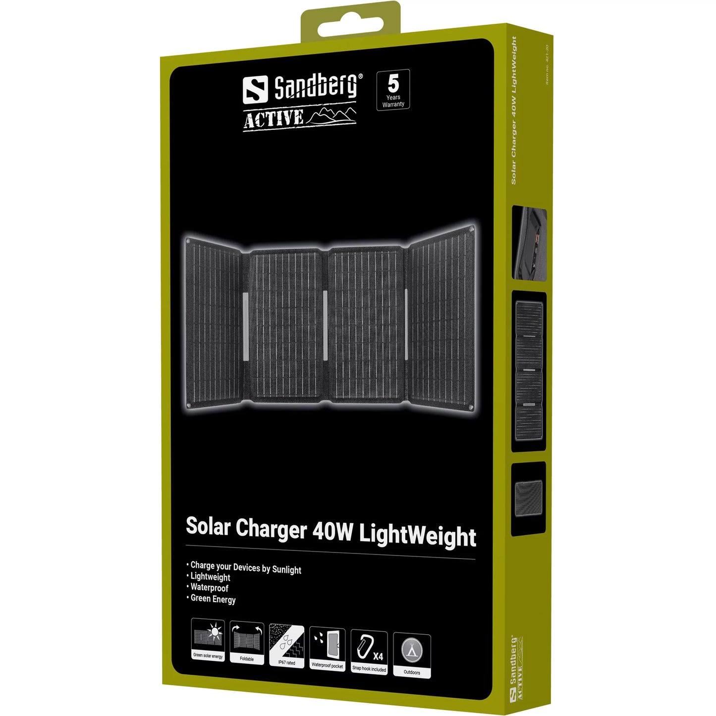 Sandberg Solar Charger 40W Lightweight