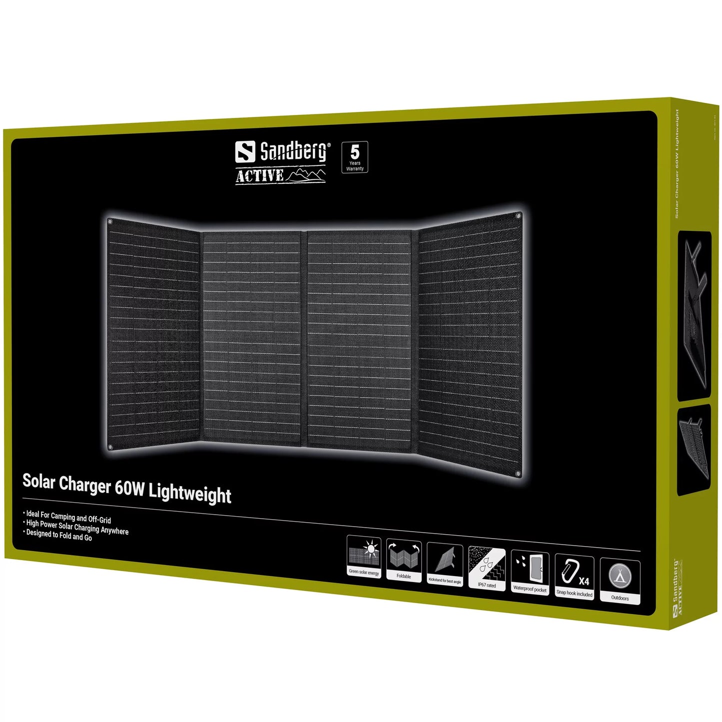 Sandberg Solar Charger 60W Lightweight