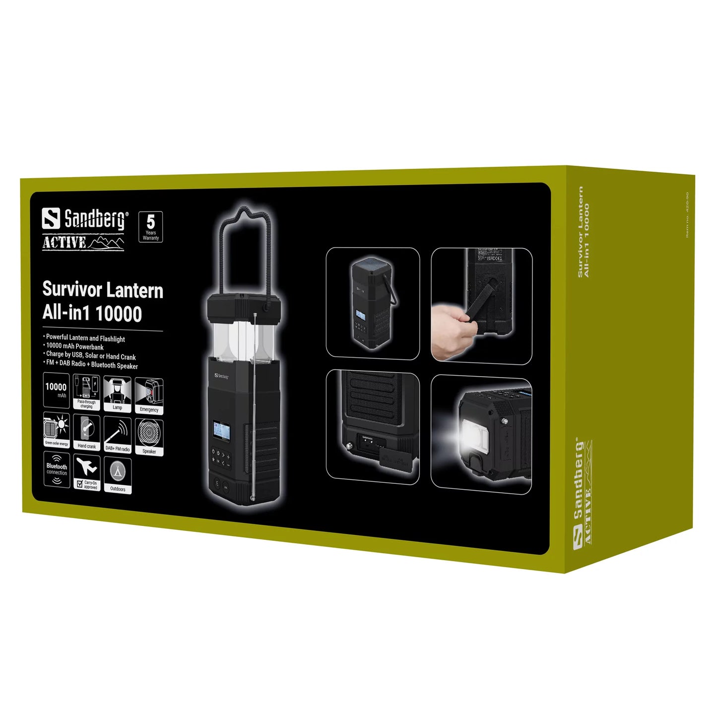 Sandberg Survivor Lantern All-in1 10000